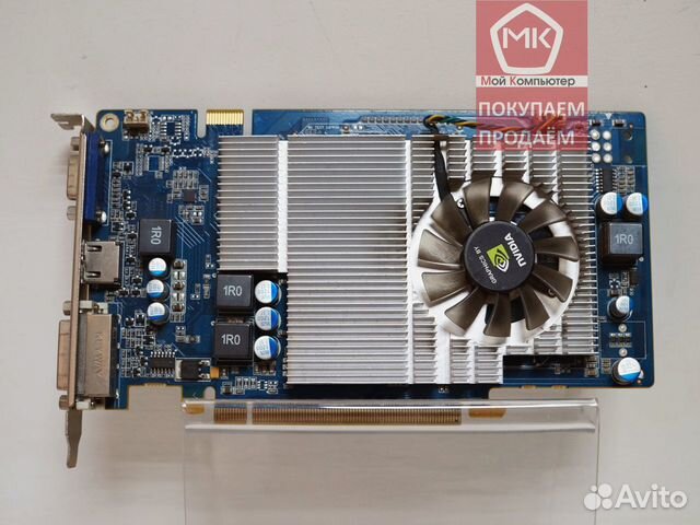 2GB Видеокарта nVidia GeForce GT330