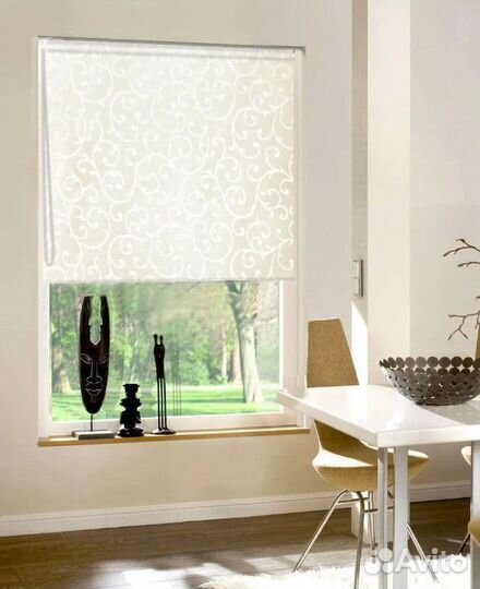 Рулонные шторы день