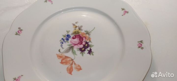 Блюдо большое. Богемия. Чехословакия