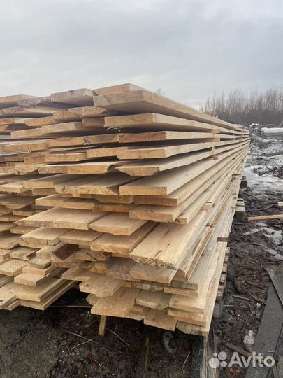 Доска обрезная 25х150х6000 2 сорт