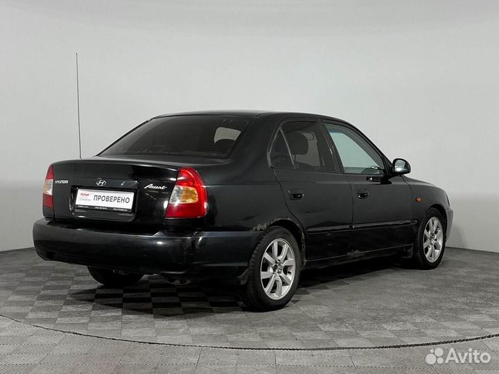 Hyundai Accent 1.5 AT, 2004, 320 000 км