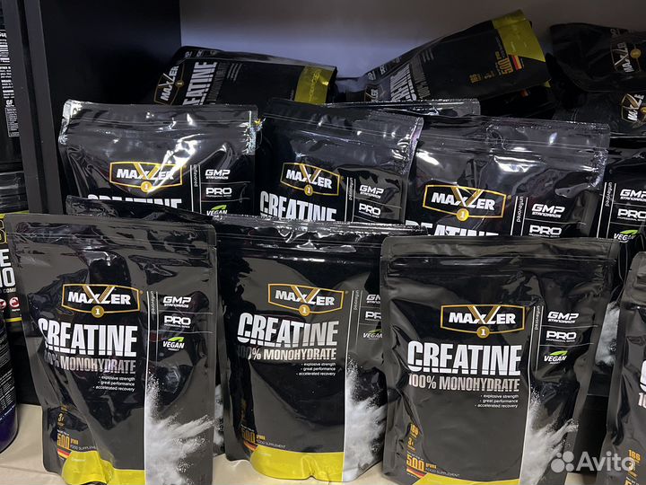 Maxler 100Creatine Monohydrate 500g Для силы