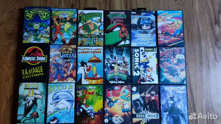 Картриджи Sega