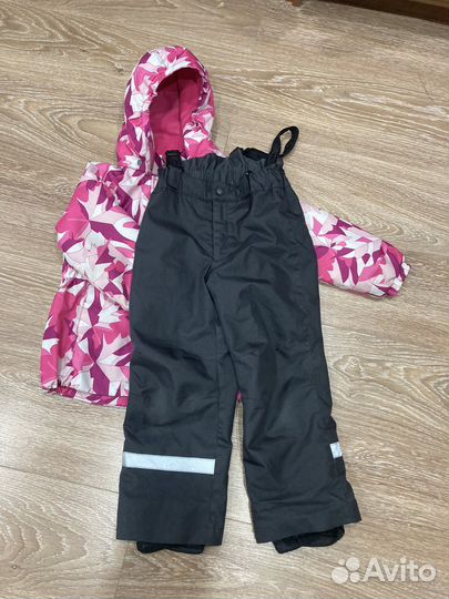 Зимний комплект для девочки 110