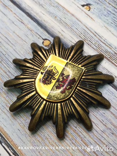 Кокарда полицейская Bundespolizei, Германия