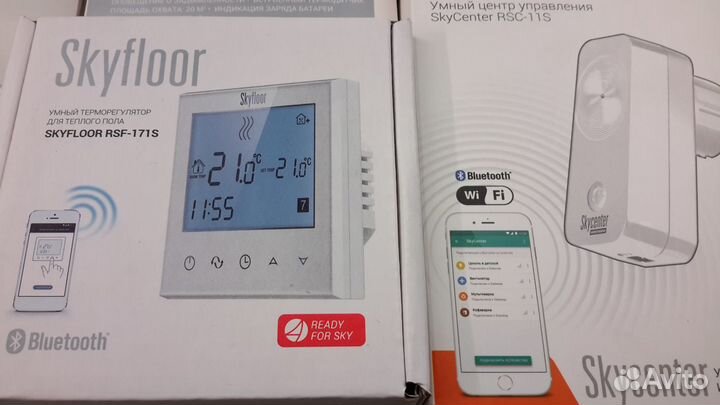 Умный Терморегулятор пола Redmond RSF-171S Новый
