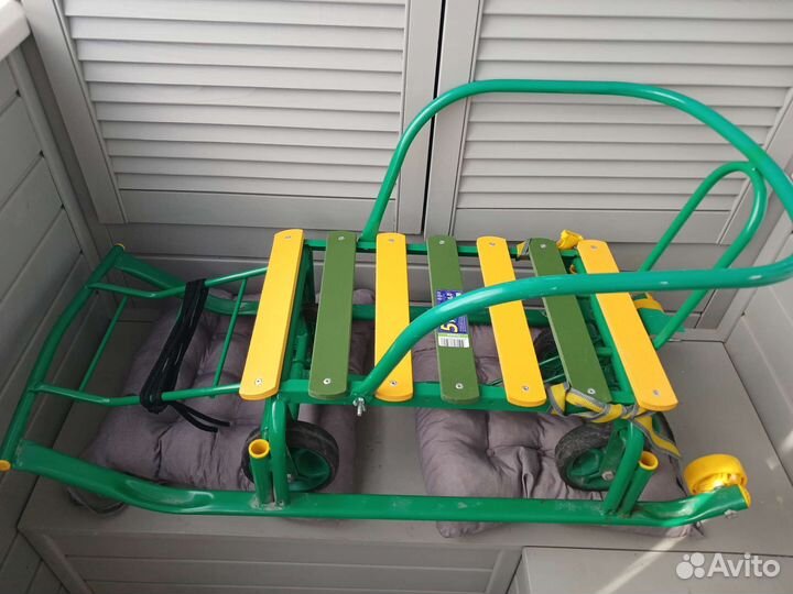 Сани с колесами