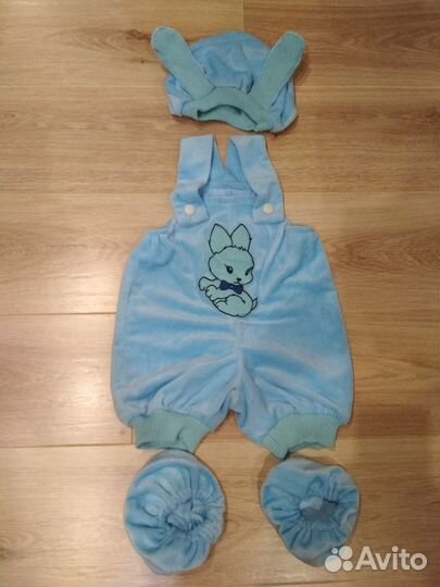 Новый новогодний костюм зайчика