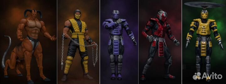 Storm Collectibles Мортал комбат фигурка игрушка