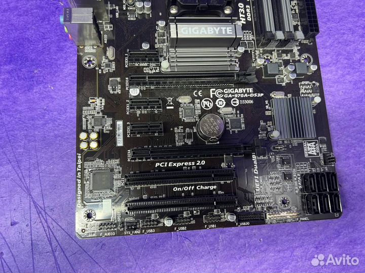 Материнская плата AM3+ с процессором FX