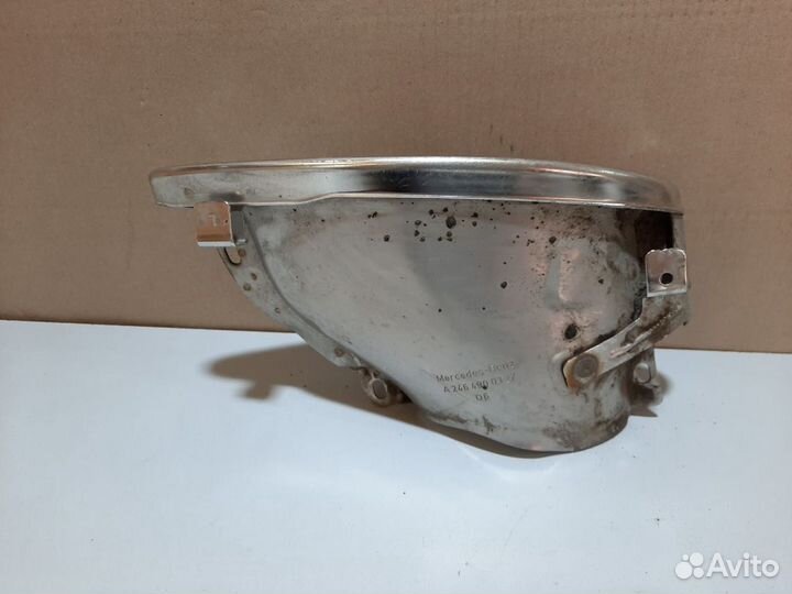 Насадка глушителя задняя левая Mercedes B-klasse W