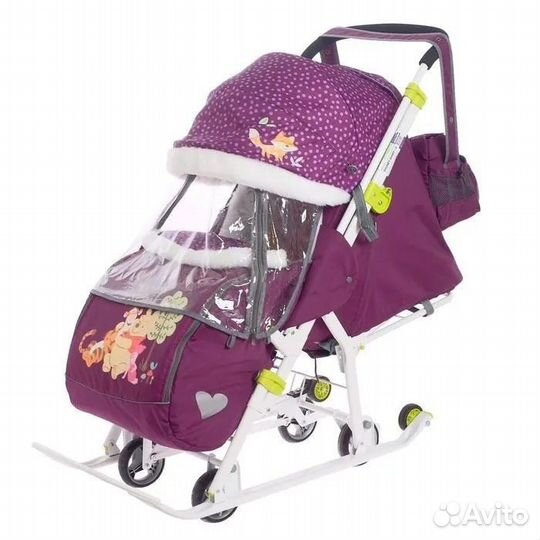 Санки-коляска комбинированная Nika - Disney Baby 2