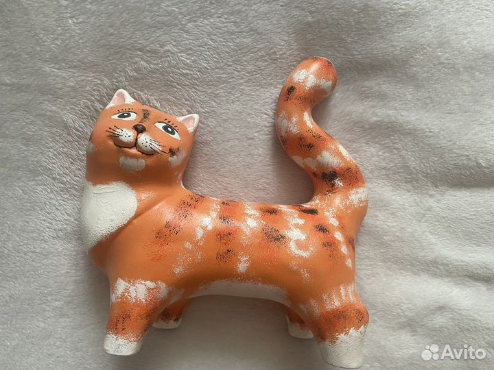 Кошка керамика