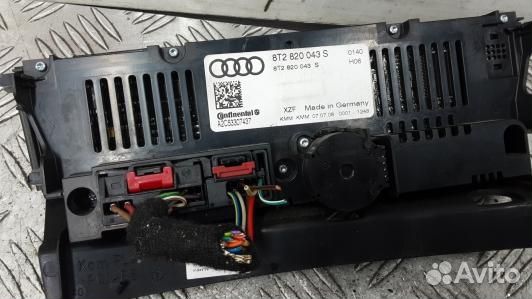 Блок управления печки и климат-контроля audi A4 B8