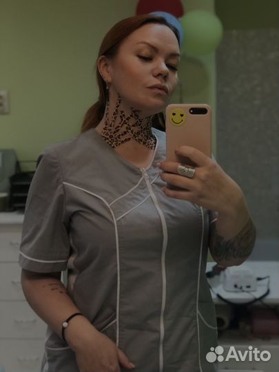 Массаж лица и тейпирование
