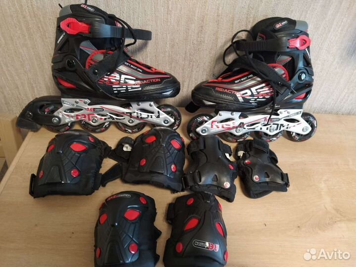 Роликовые коньки детские раздвижные 31-36