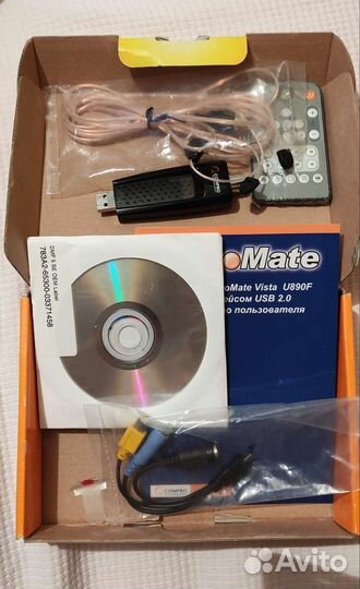 USB аналоговый тв тюнер Videomate U890F