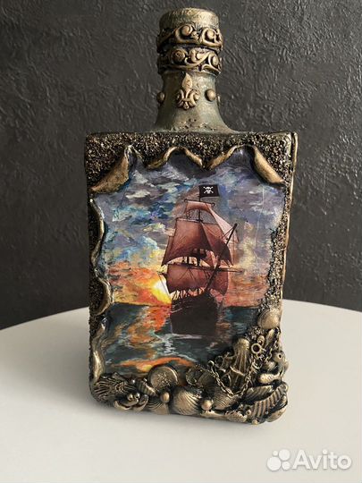 Бутылка ручной работы