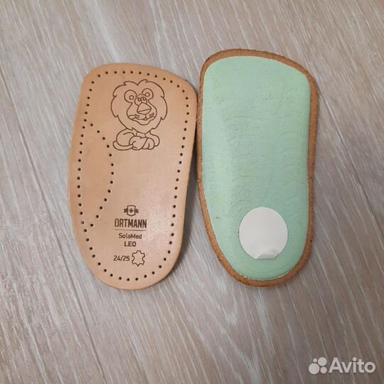 Стельки, полустельки ортопедические 26р