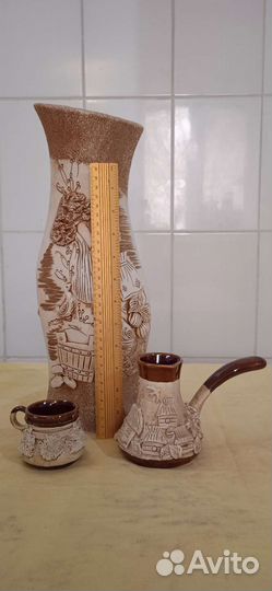 Ваза +турка+чашка