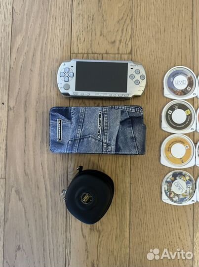 Sony PSP 2008 slim64 гб +диски