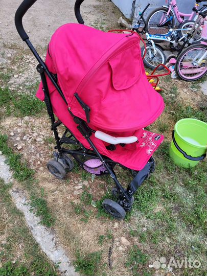 Прогулочная коляска трость бу