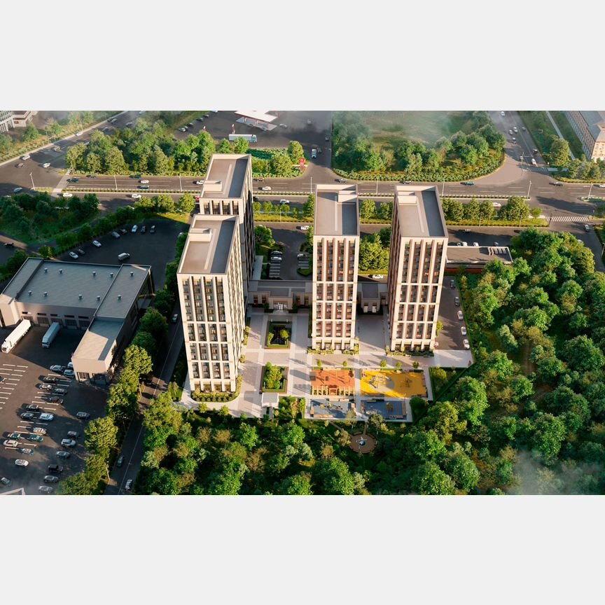 Апартаменты-студия, 21,7 м², 9/16 эт.