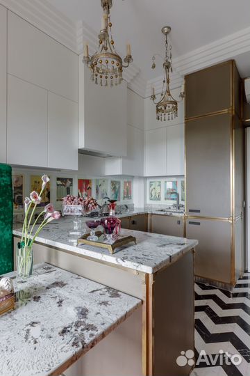 Кухонная столешница из натурального камня