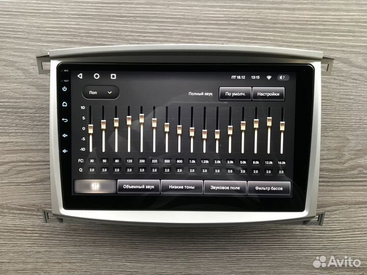 Магнитола Toyota Land Cruiser 100 Teyes CC2 plus