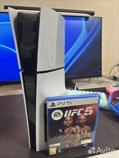 Sony playstation 5 slim 1tb с дисководом