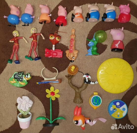 Игрушки макдональдс бургер кинг и др