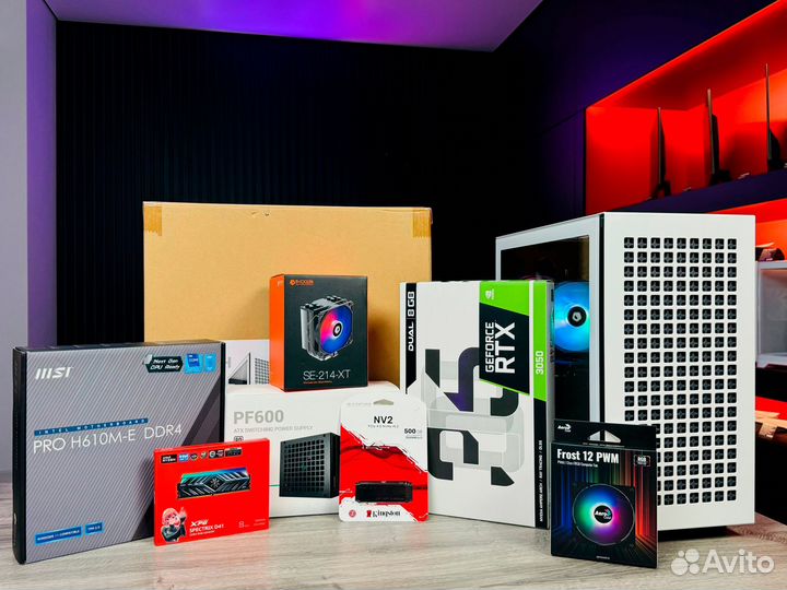 Игровой пк:i5-12400/ RTX 3050 8Gb/ 16GB/SSD