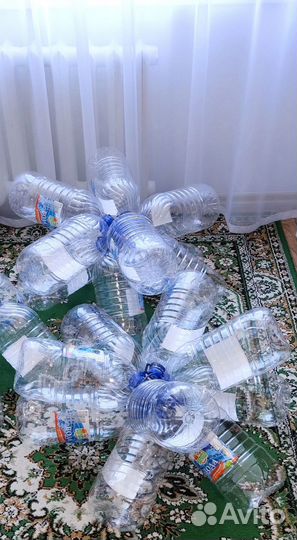 Бутыли 5 л пластик чистые много