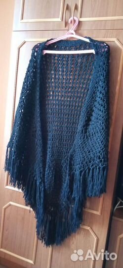 Шаль вязаная