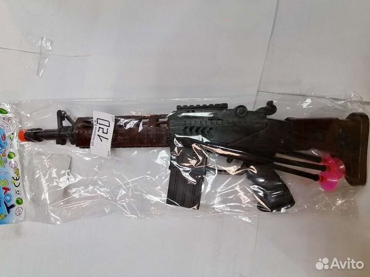 Пистолет трещетка, с пульками