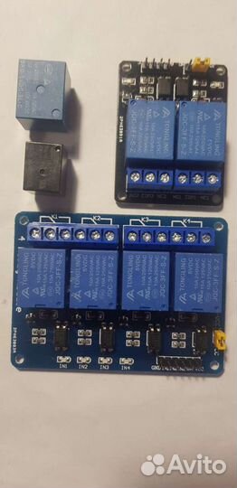 Реле 4 и 2 канала 5 вольт для ардуино