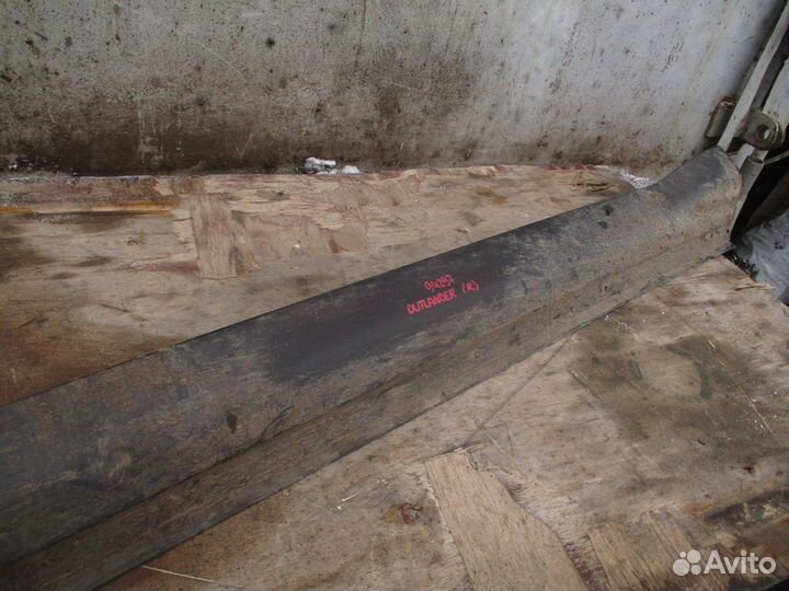 Накладка на порог Mitsubishi Outlander XL