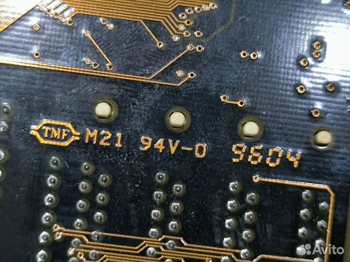 Старая материнская плата Socket 7