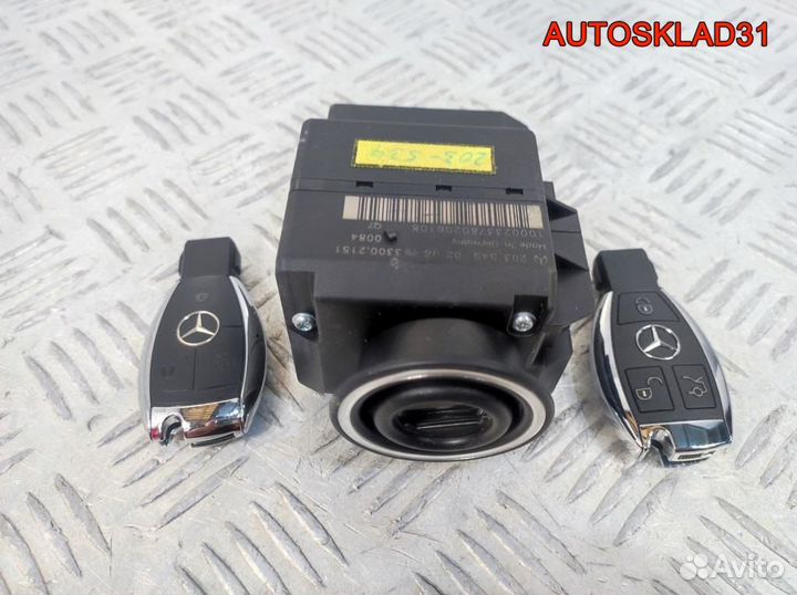 Замок зажигания Mercedes Benz W203 A2035450208