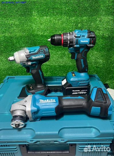 Набор 3 в1 Аналог Макита (Арт.74215)