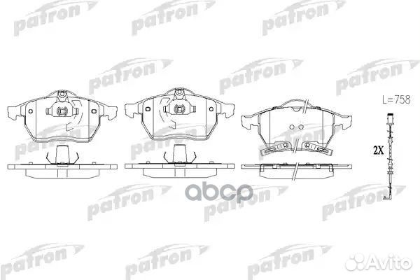 Колодки тормозные дисковые передн opel: astra G