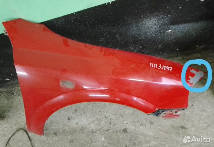 Крыло переднее правое левое Opel Astra G Caravan