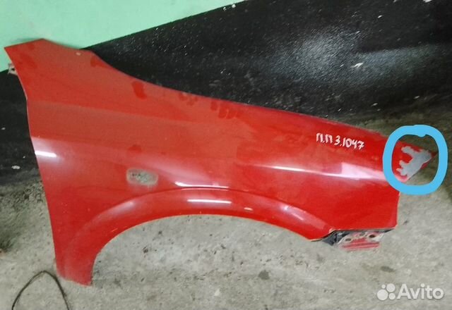 Крыло переднее правое левое Opel Astra G Caravan