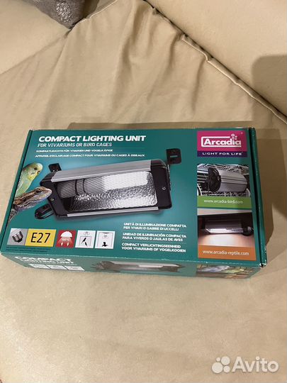 Светильник с лампой для птиц/ рептилий Arcadia