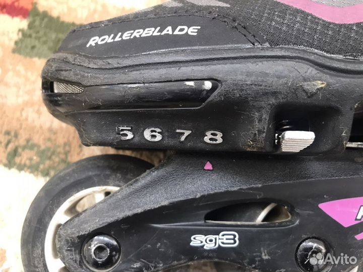 Роликовые коньки Rollerblade Spitfire XT G