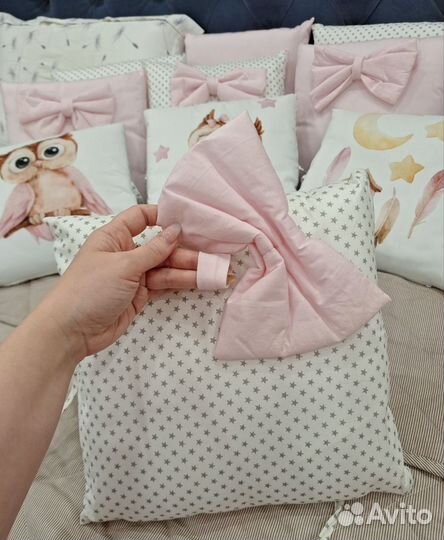 Комплект в детскую кроватку бортики