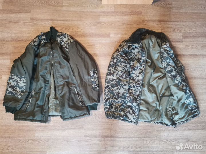 Форма зимняя полевая, 48 р-р, цифра (пиксель)