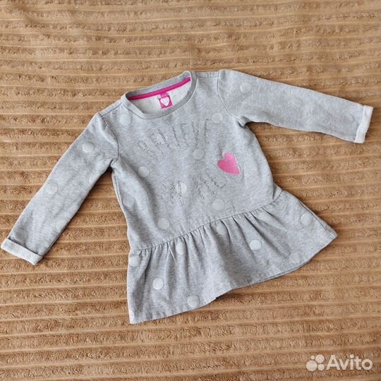 Одежда 3 пакетом для девочки 98 104 12 предметов