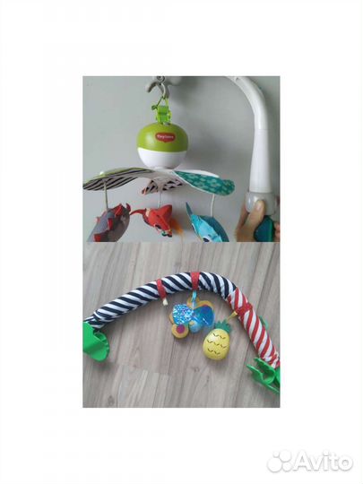 Мобиль и дуга для кроватки, коляски, автокресла