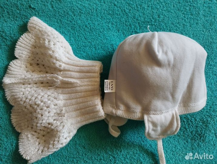 Комплект шапка, шарф